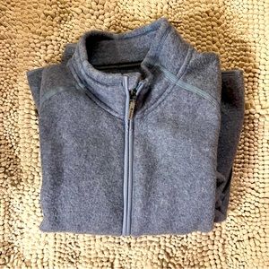 Women’s Smartwool Hudson Trail Zip Up in Blue Size XLarge